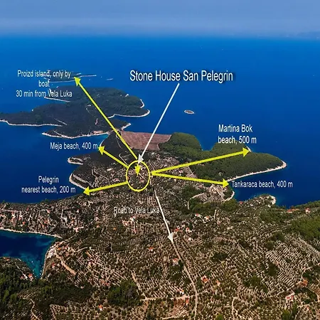 Holiday home Stone House San Pelegrin-two Bedroom With Terrace And Sea View